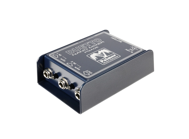 Palmer DUETTO - Nano Mixer for Guitars and Line Signals 